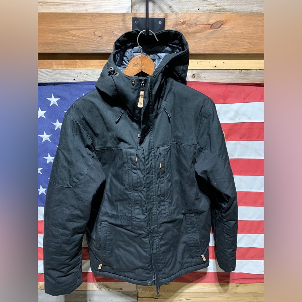 Black Fjallraven Skogso Padded Jacket